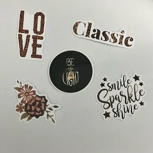 Leopard Print Sticker Set